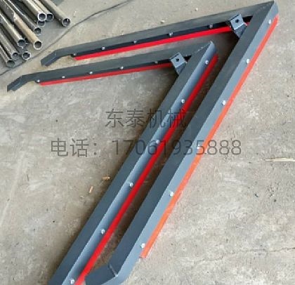 供應(yīng)熱電廠合金橡膠清掃器 一級重型聚氨酯清掃器空段V型清掃器