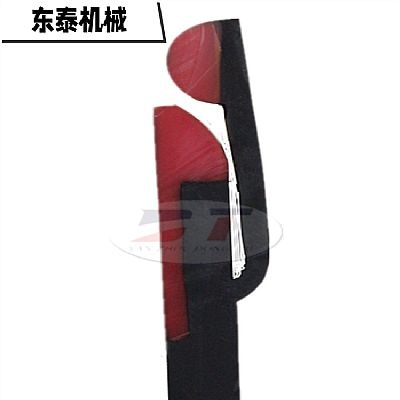 廠家批發(fā)Y型防溢裙板 導(dǎo)料槽防溢裙邊雙密封防溢裙板T型耐磨防溢裙板