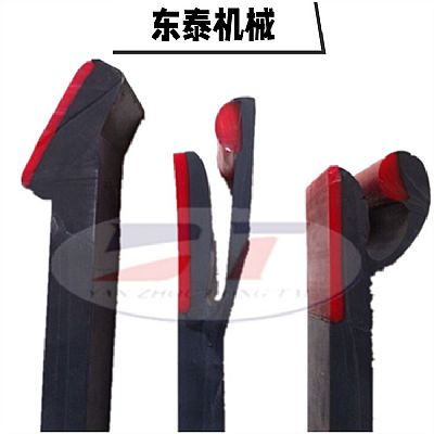 廠家直銷雙層密封防溢裙板 導(dǎo)料槽裙邊 Y型聚氨酯防溢裙板