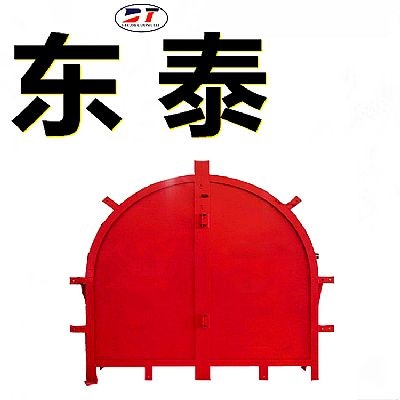 定制煤礦井上斜風(fēng)井防爆門 緩解沖擊波防爆門 MFBX礦山斜風(fēng)井門