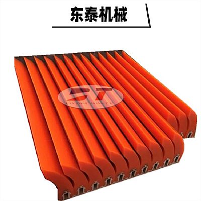 定制加工清掃器刮刀 熱力電廠合金橡膠清掃器 一級聚氨酯重型清掃器