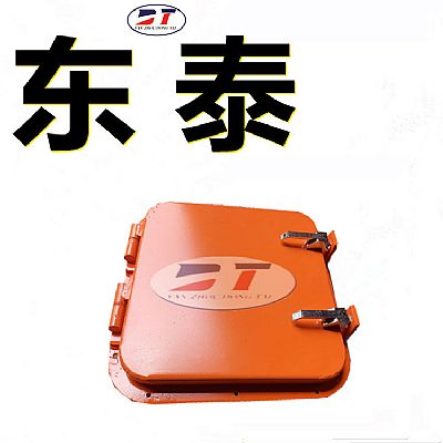 定制導(dǎo)料槽檢修口觀察門 熱電廠及時檢修人孔門 不銹鋼檢查門