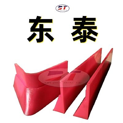 LK型聚氨酯犁式卸料器刮板 直板型單側(cè)出料犁式卸料器刮刀